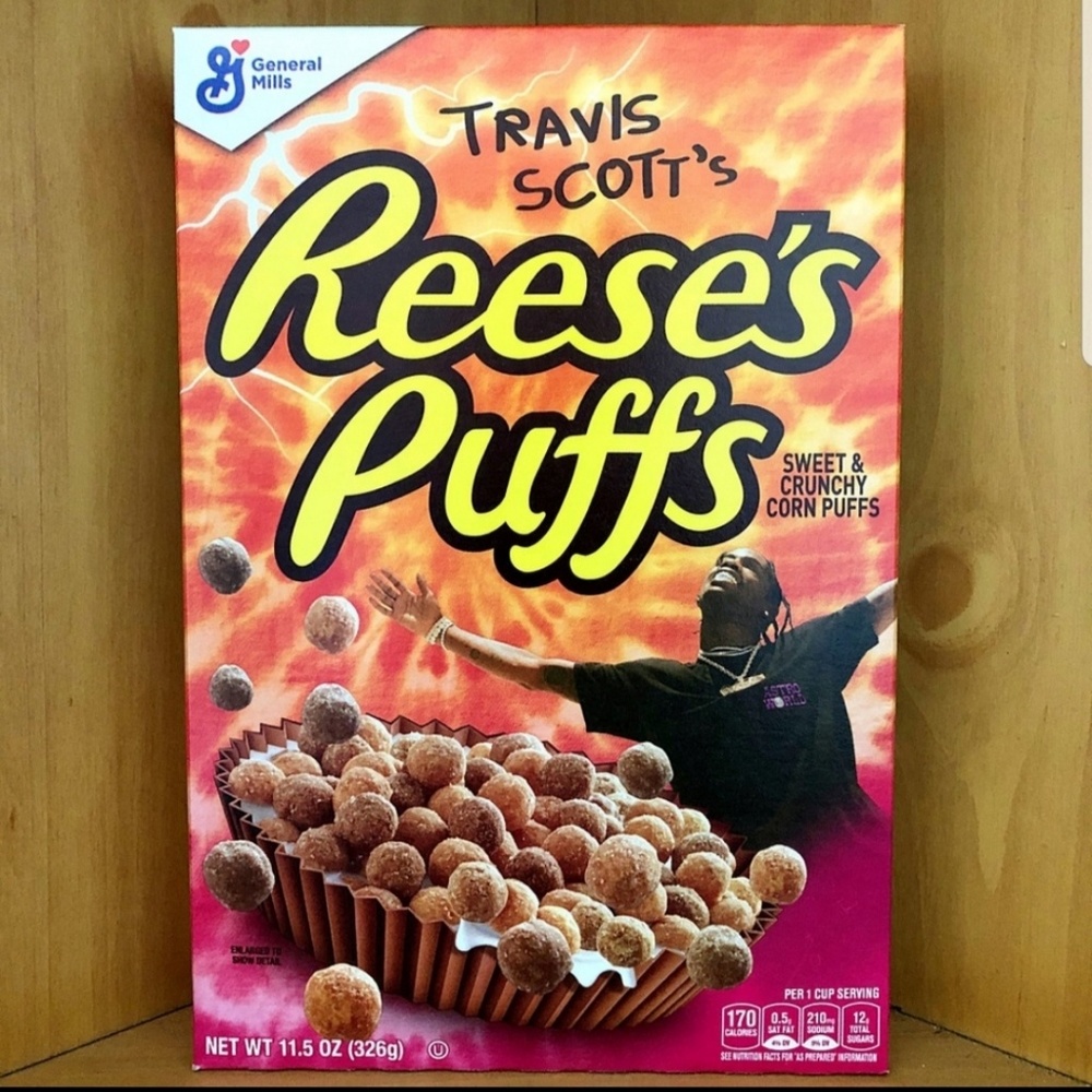 Travis Scott Reeses Puffs